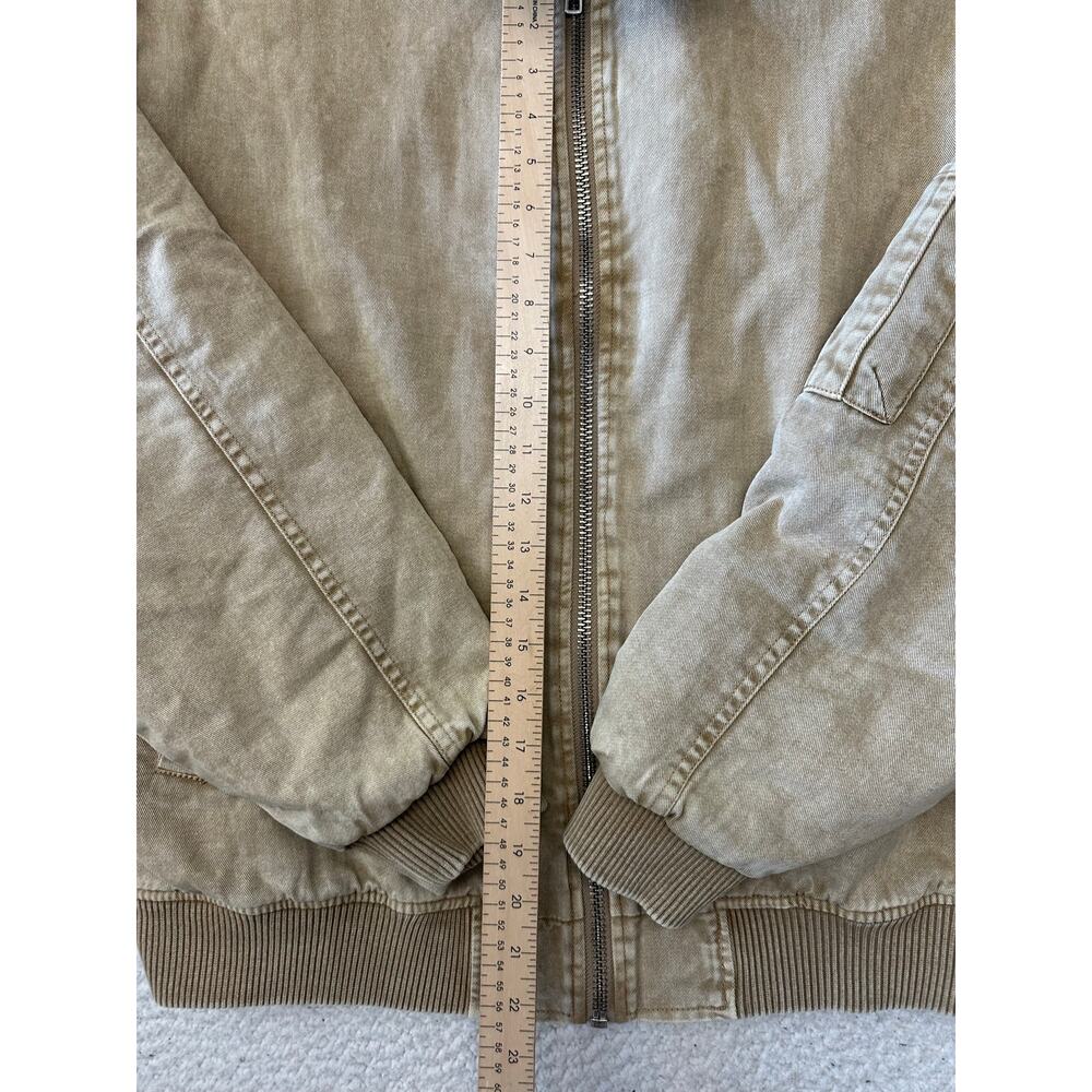 NWT* 12th Tribe Oversized Canvas Bomber Jacket Medium - Picture 2 of 8